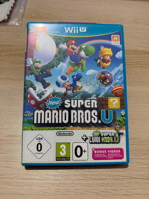 New Super Mario Bros.U και New Super Luigi U για Nintendo Wii U σαν καινούργια