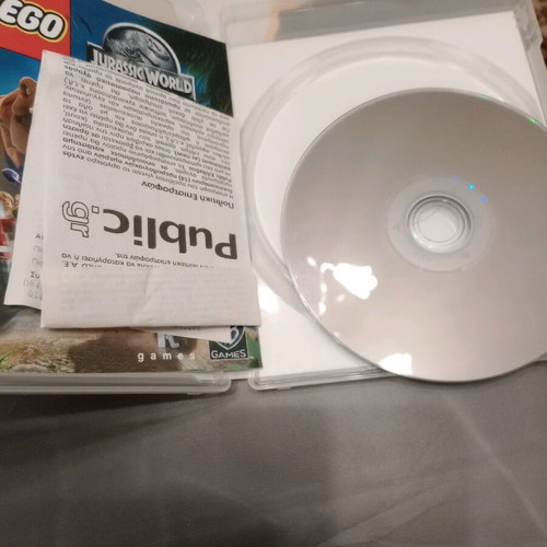 Jurassic World for PS3 like new, unscratched