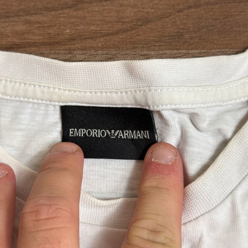 Men's Emporio Armani t-shirt white size M used