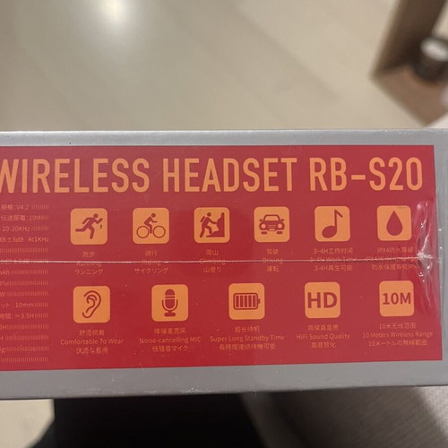Remax RB-S20 Sports Bluetooth Headset new, wireless with HIFI sound