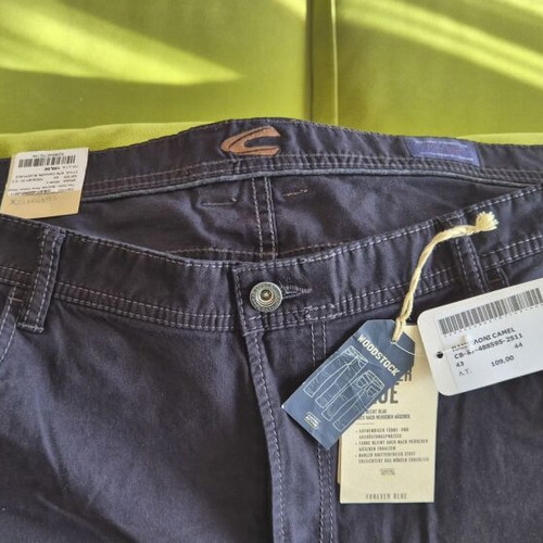 Camel Active 5-pocket men's pants W44, dark blue, new with tags