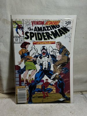 The Amazing Spider-Man #374 Venom Attacks! αγγλικό τεύχος κόμικ