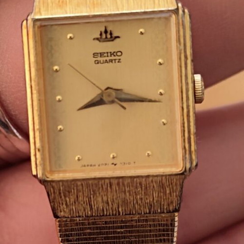 Seiko Quartz Lassale vintage ladies' watch, gold tone, NOS