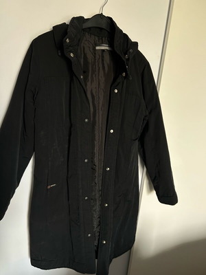 Inox long jacket black like new, size S
