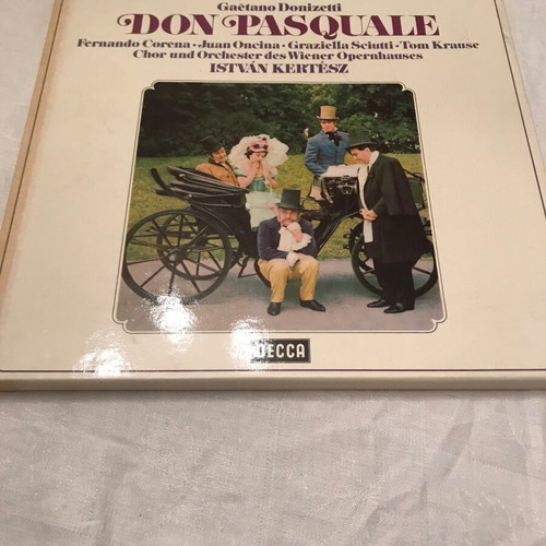 Don Pasquale vinyl used, Gaetano Donizetti, Vienna Opera Orchestra