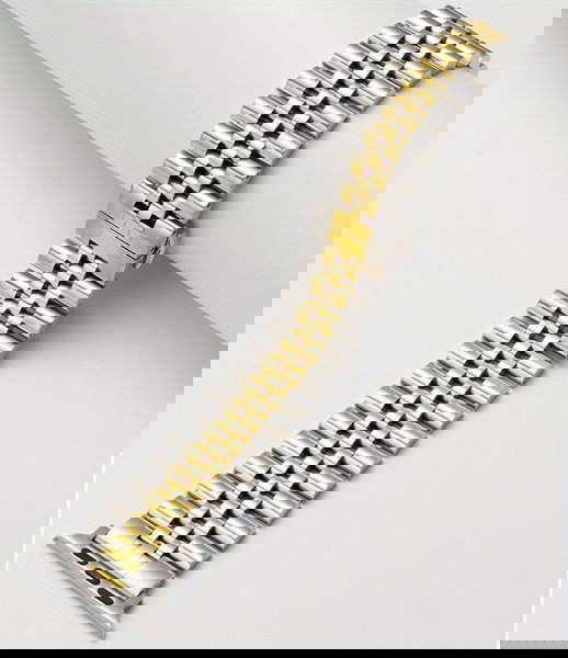 Λουράκι ρολογιού Συμβατό με IWatch Band 45mm 44mm 42mm Business Stainless Steel Metal Ασημένιο Χρυσό