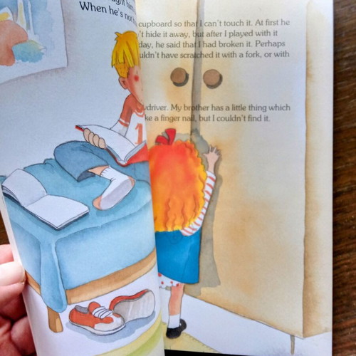 The nagging girl children's book new in English