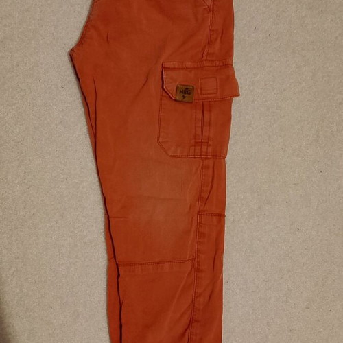 Energiers spring pants like new, orange, size 116 cm for 6 years old