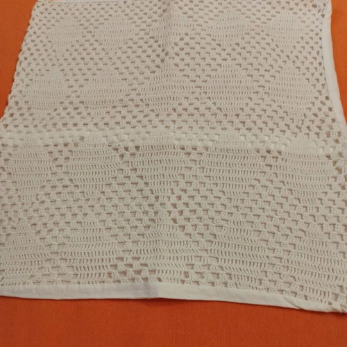 Handmade pillowcases white cotton, like new, set of two