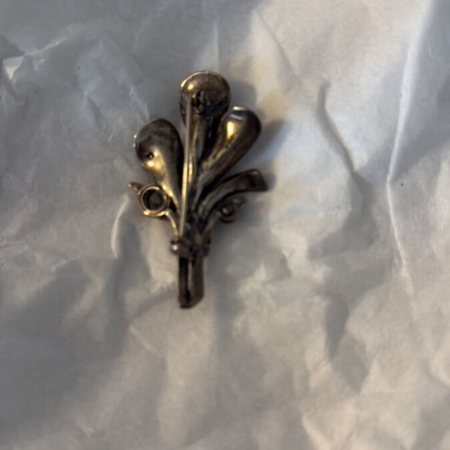 Silver brooch 925 vintage like new