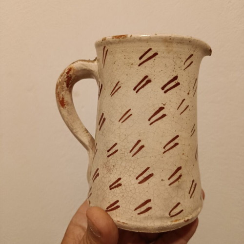 Wine Festival 1965 Handmade Pitcher Like New