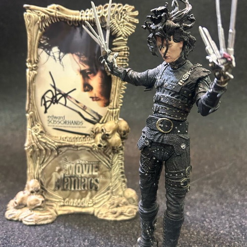 Edward Scissorhands 7” Movie Maniacs Series 3 McFarlane’s Action Figure like new