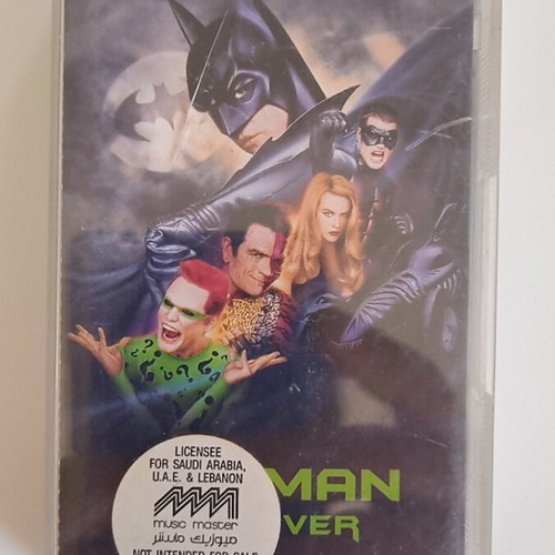 Batman Forever OST cassette tape
