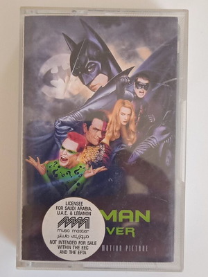 Batman Forever OST cassette tape
