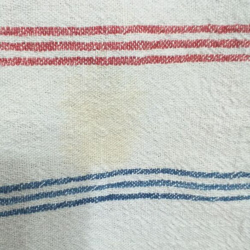 Vintage handloom fabric piece used