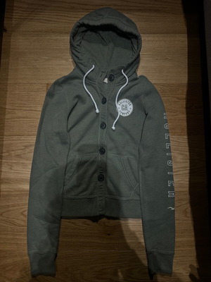 Abercrombie and Fitch hoodie like new, green, size S