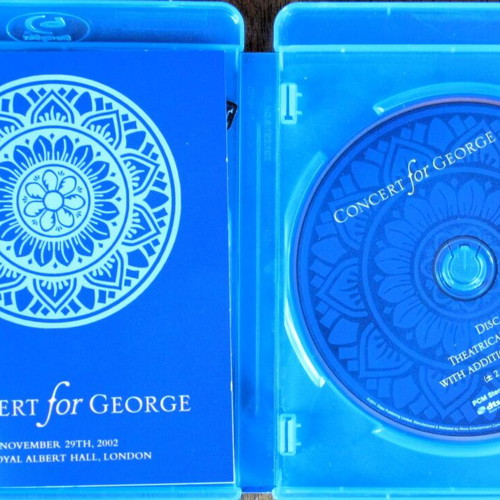 Concert for George Blu-ray like new, Royal Albert Hall 2002