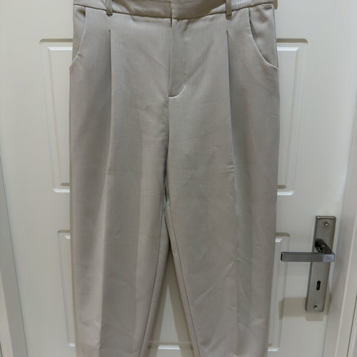 Zara office pants, beige, size M / 38 / 10