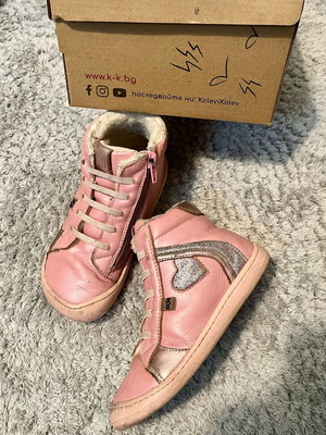 Children's boots used, size 29, pink, Bulgarian brand