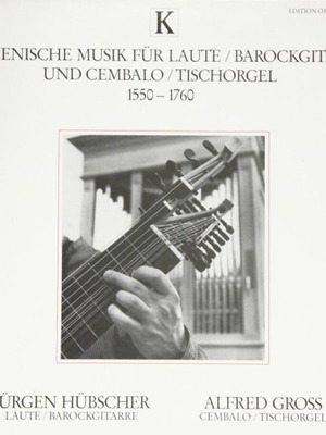 Italienische Musik Für Laute Barockgitarre Und Cembalo Tischorgel vinyl like new