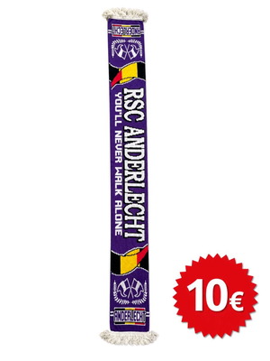 Anderlecht scarf new, wool, authentic
