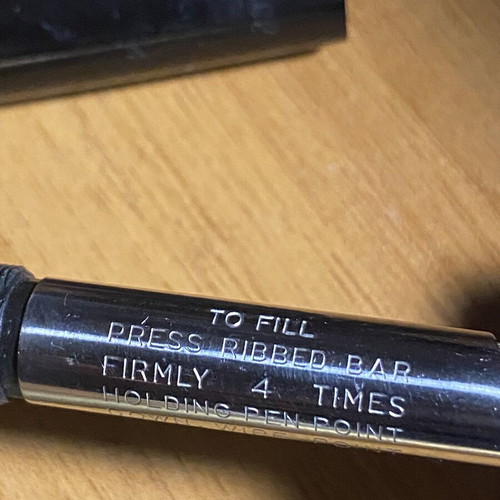 Parker Ink 51 USA Fountain Pen used, 14K fine nib, needs maintenance