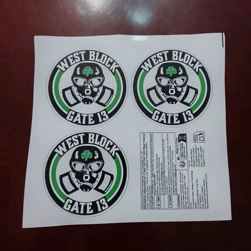 Football team stickers new