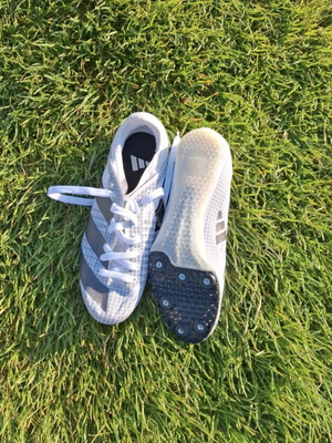 Adidas spikes athletic shoes like new, size 40 2/3