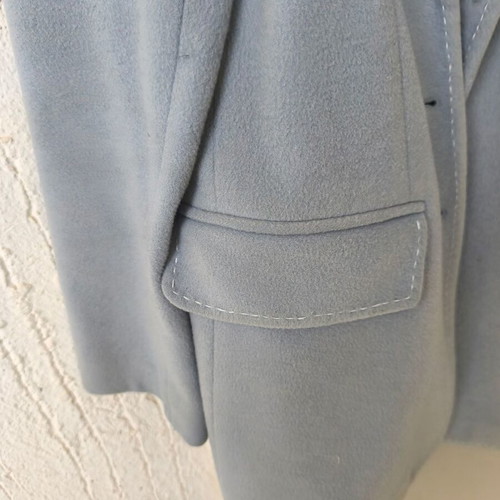 Fidele women's jacket light blue wool like new
