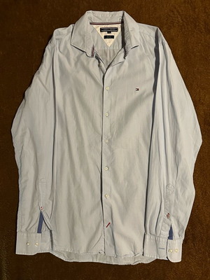 Tommy Hilfiger men's shirt turquoise, like new, size XL