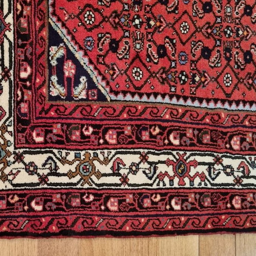 Wool Handmade Persian Rug 206x153 New