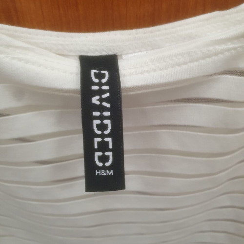 C-thru H&M Divided blouse, size S, white