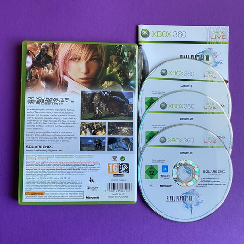 Final Fantasy XIII Xbox 360 game like new