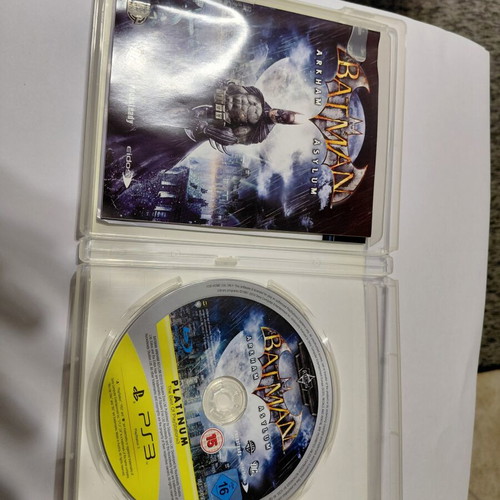 Batman Arkham Asylum PS3 game used, action