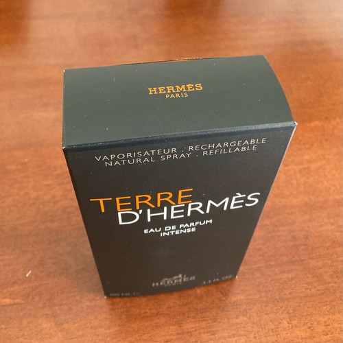 Hermès Paris cardboard box for Terre d’Hermès perfume 100ml like new