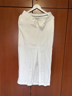 Vassia Kostara linen skirt white medium new