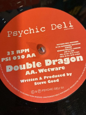 Goa trance record in excellent condition