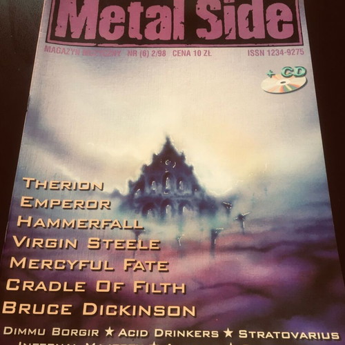 Metal Side #6 Magazine 1998 like new