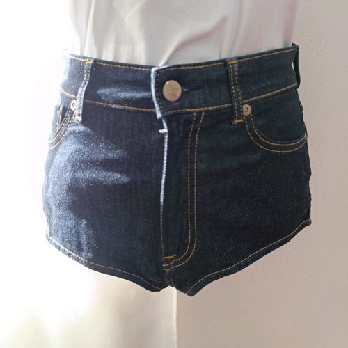 Dua Lipa x Pepe Jeans denim shorts size Medium like new, blue
