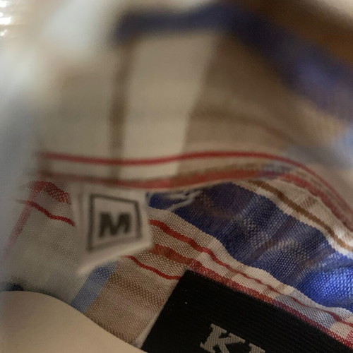 Men's short-sleeve shirt M new multicolor
