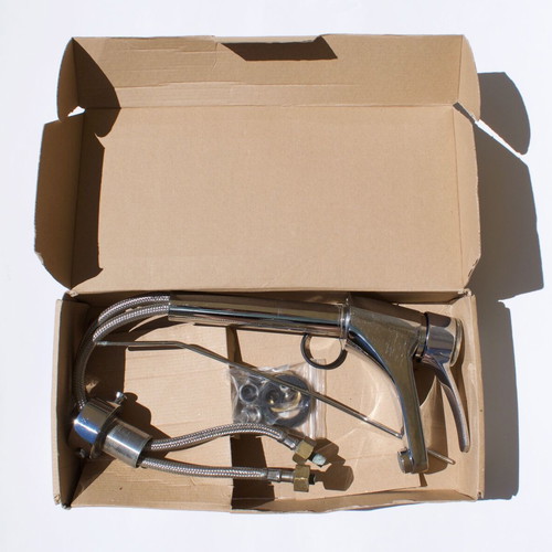 Reich Keramik De Luxe series stainless steel sink faucet