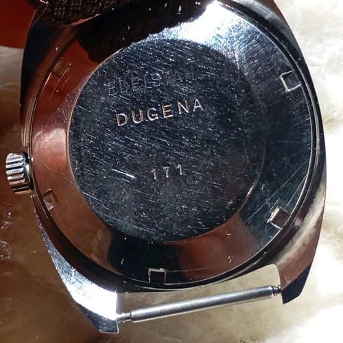 Vintage Dugena automatic watch used, diameter 37mm