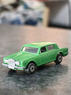 Matchbox Rolls Royce collectible car used, made in Bulgaria