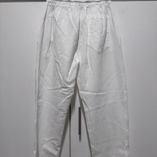 Linen pants white, like new, size S 36 8