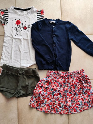 Детски дрехи използвани, размер 98, цветни, H&M и други