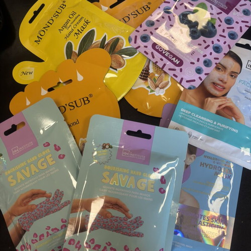 Care masks for feet, hands, and face new