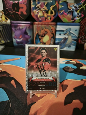 Topps F1 κάρτα σαν καινούργια