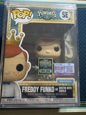 Funko Pop Freddy Funko ως Dustin με ασπίδα SDCC 2026 LE καινούργιο
