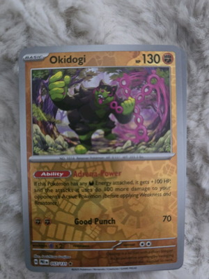 Okidogi Pokemon Card new