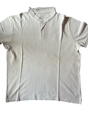 Men's polo shirt H&M white like new, size M